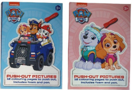 Paw Patrol-C.W.-Nickolodeon-Paw Patrol Prikblok -Muli Color assorti