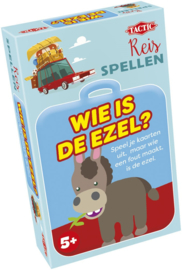 Tactic Games-Wie Is De Ezel? - Reisspel-Multi Color