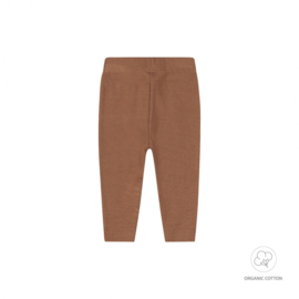 Dirkje-Baby trousers organic cotton-Bruin