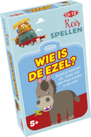 Tactic Games-Wie Is De Ezel? - Reisspel-Multi Color