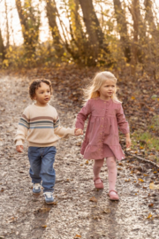 Little Dutch -Jongens gebreide sweater-Zand