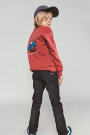 Moodstreet-Jongens SIMON street racing sweater-Tokyo Sun