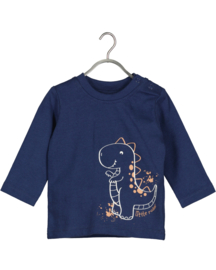 Blue Seven-Baby Baby jongens shirt-Donker Blauw