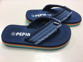 Libaco-Flip-flop Lucca with Nautical upper-Navy