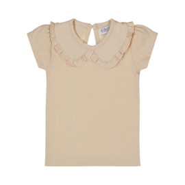 Dirkje-Meisjes T-Shirt SS-Beige