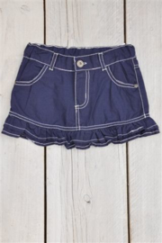 Dirkje-Girls Skirt roses- Blue