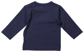 Dirkje-Boys Basic Shirt l.m.- Navy