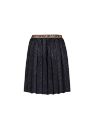 Nobell-NoelB pleated half long skirt-Navy Blazer