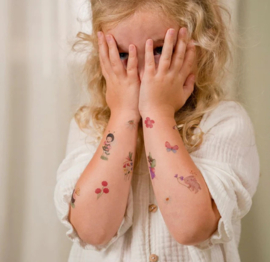 Little Dutch - Plaktattoos - Rosa & Friends
