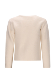 Moodstreet-Meisjes VIVA knitted cardigan-Warm wit