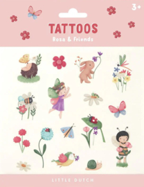 Little Dutch - Plaktattoos - Rosa & Friends