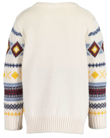 Blue Seven-Kids Boys knitted pullover-Off white orig