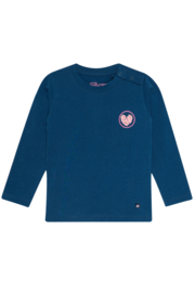 4President-Meisjes T-shirt Bobbi-Blue