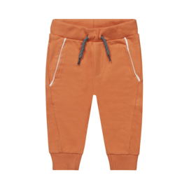 Dirkje-Jongens joggingbroek-Vervaagd oranje