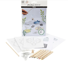 Creotime-Mini Creative Kit-Visspel-multi color