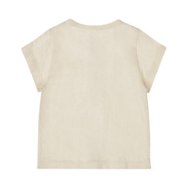Dirkje-Meisjes Blouse ss-Off white