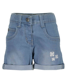 Blue Seven-Meisjes jeans broek-kort -Licht blauw