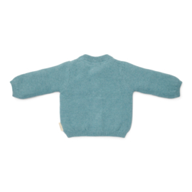 Little Dutch - Gebreid vestje- Baby Blue