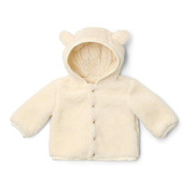 Little Dutch -Teddy jasje-Off white