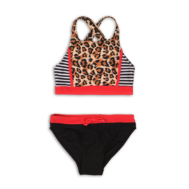 DJ Dutch jeans-Girls Bikini- Brown-beige + black