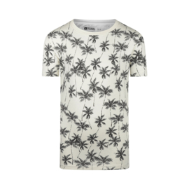 No Way Monday-Jongens  T-shirt ss-Wit
