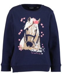 Blue Seven-Kids meisjes sweater- Ultramarijn