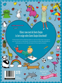 Kosmos-De Zoete Zusjes Kleur-Stickerboek