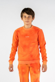 Sea'sons- Kids Jongens sweater -Oranje-Rood