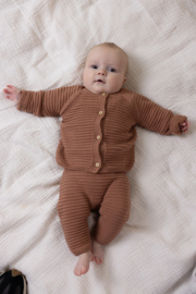 Petite Maison- Kiki gebreid vest-Caramel