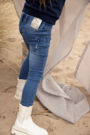 Koko Noko-Meisjes jeansbroek- Nori Basic-Jeans blauw