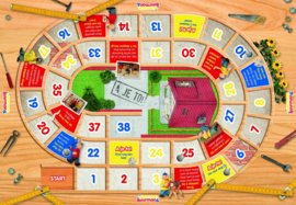 Buurman & Buurman Spelen een spelletje- Brown