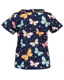 Blue Seven-Meisjes t-shirt-Ultramarine