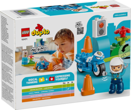 LEGO DUPLO Town Blauwe politiemotor-10471