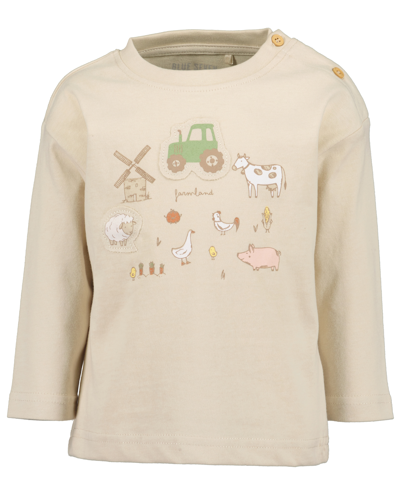 Blue Seven -Jongens t-shirt-Pebble