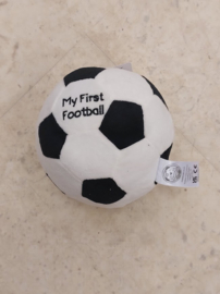 Pluche voetbal My first football-wit-zwart