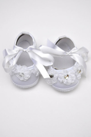 Soft Touch- (LPC)-Baby Girls Doopschoentje-white