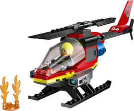 Lego City Brandweer Brandweerhelicopter - 60411