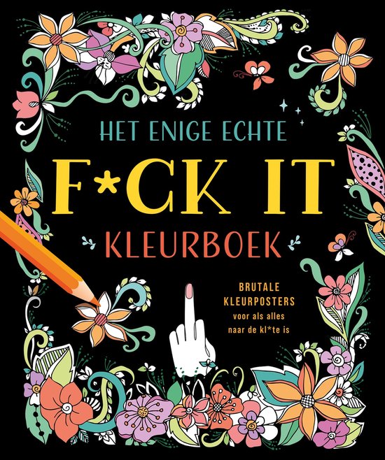 Deltas- Het enige echte f*ck it kleurboek