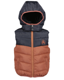 Blue Seven-Jongens bodywarmer met capuchon-Koper