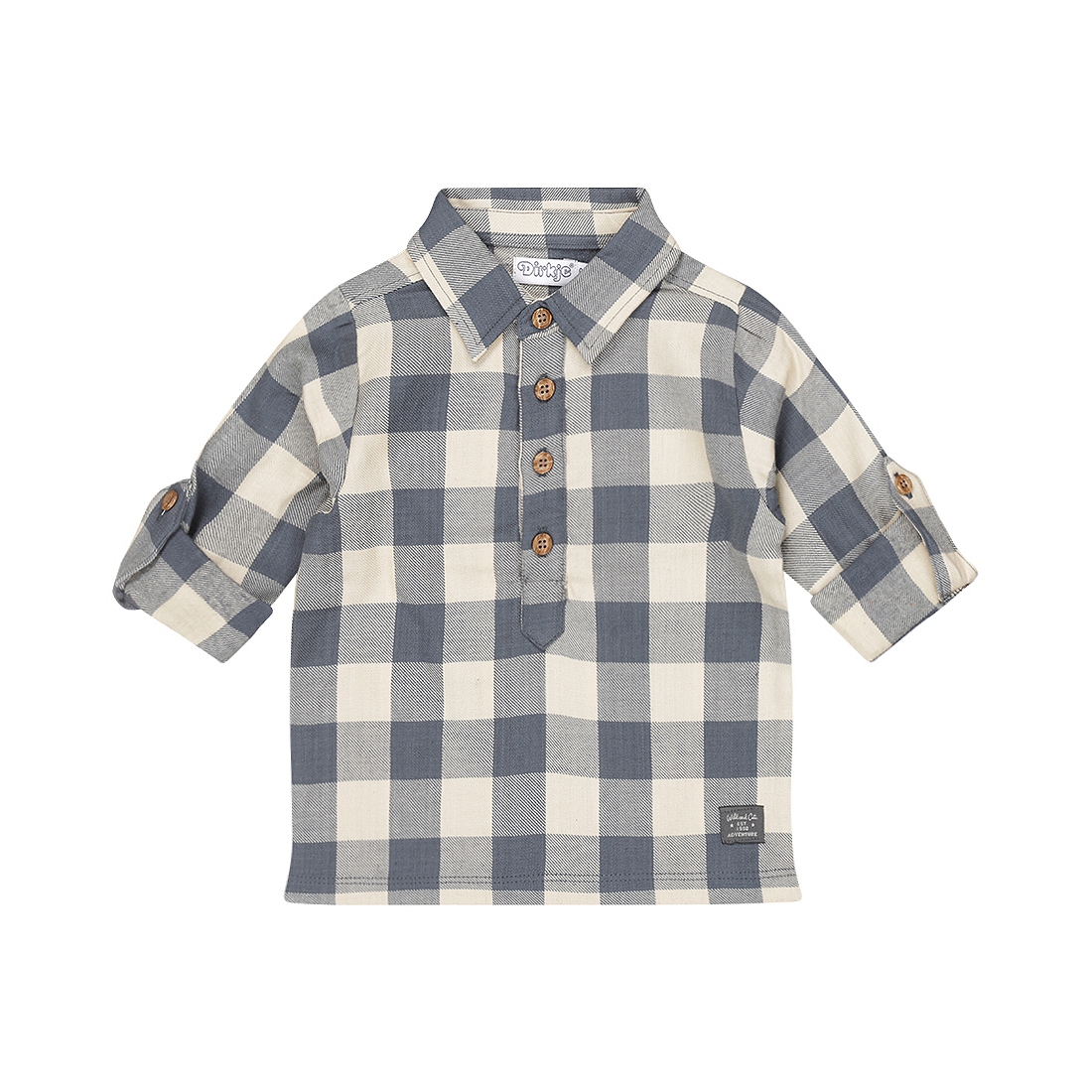 Dirkje-Jongens T-shirt l.s. -Navy