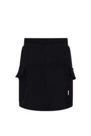 Moodstreet-Meisjes RISA sweat skirt-Zwart