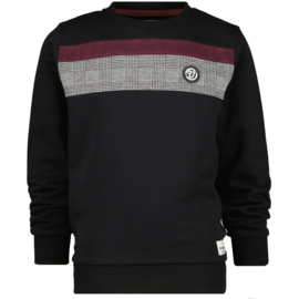 Vingino -Jongens Sweater Nistmas-Diep Zwart