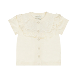 Dirkje-Meisjes T-shirt-Off White