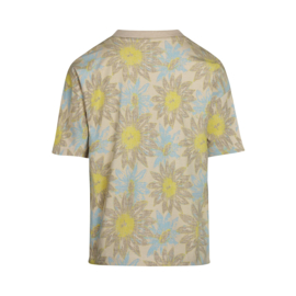 Koko Noko-Jongens T-shirt verlaagde shouder- Beige