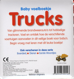 CBC-Baby voelboekje Trucks-White
