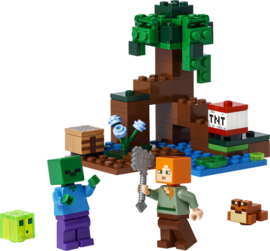 LEGO Minecraft Het Moerasavontuur-21240-Multi Color