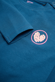 4President-Meisjes T-shirt Bobbi-Blue