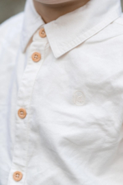 Little Dutch-Jongens overhemd-Off white