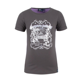 Nais Kidswear-Girls T-shirt Femke-Grey