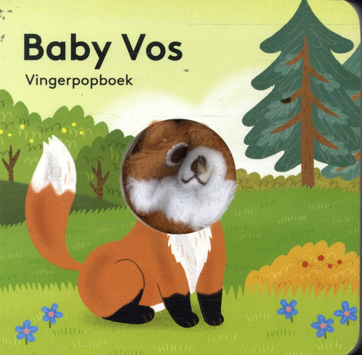 Image Books-Vingerpopboek-Baby Vos-Multi Color